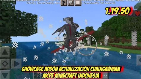 Showcase Addon Actualizacion Chainsawman Mcpe Minecraft Indonesia Youtube