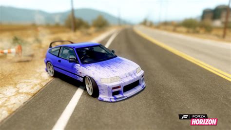 Honda Crx SiR with my custom paint job by jlove135 on DeviantArt