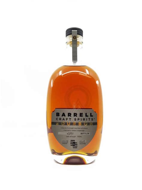 Barrell Craft Spirits Gray Label Limited Edition 2022 Bourbon Whiskey First Fill Spirits