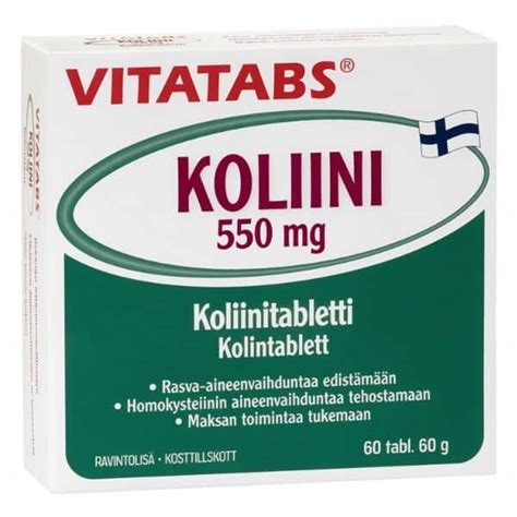 Vitatabs Koliini Tbl Hankintatukku Fiksuapteekki