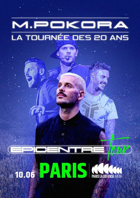 M Pokora Concert Paris La D Fense Arena Infos Billets