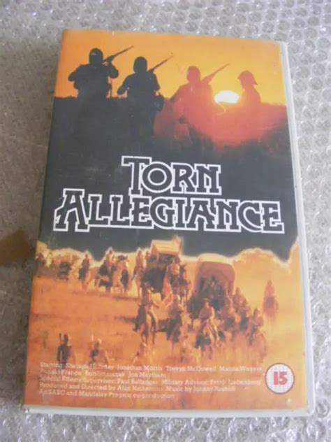 Torn Allegiance Medusa Big Box Vhs Action Ex Rental Pre Cert Medusa