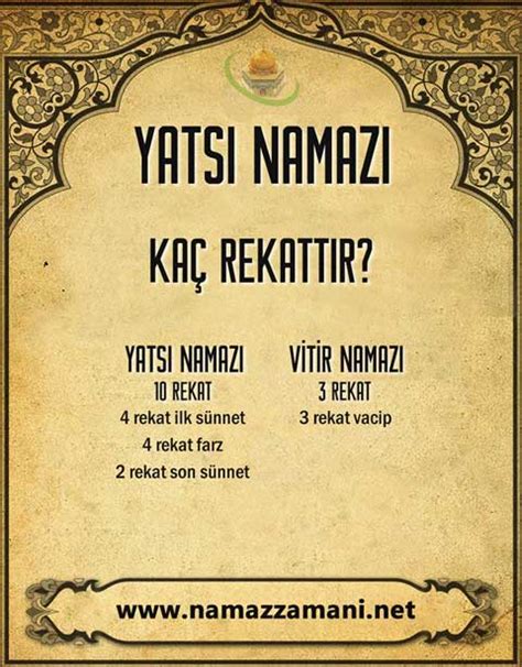 Afilerde S Nnet Namazlar K L N R M Dinibilgi Slam Ve Tarih