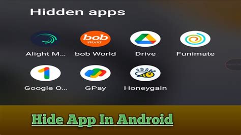 How To Hide App On Android App Ko Hide Kaise Kare Hide App In Vivo