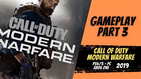 Call Of Duty Modern Warfare 2019 Gameplay Walkthrough