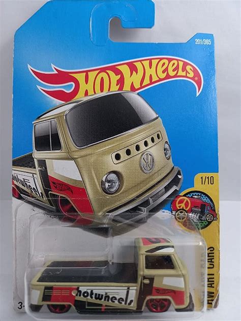 Miniatura Hot Wheels Volkswagen Kombi Pick Up T Hw Art Cars