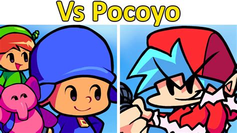 Friday Night Funkin VS POCOYO FULL DEMO FNF Mod Hard Pocoyo YouTube