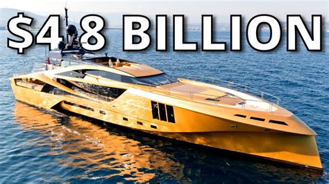 The 48 Billion Gold History Supreme Yacht Youtube