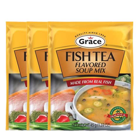 Grace Fish Tea Soup Mix 3 Packs – Matchless VGW