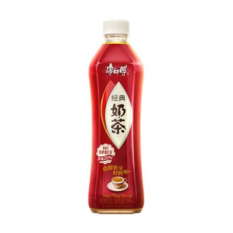 康师傅经典奶茶 500mlksf Milk Tea 500ml Orange Go