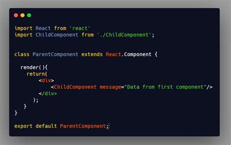 How To Pass Data From One Component To Other Component In React DEV