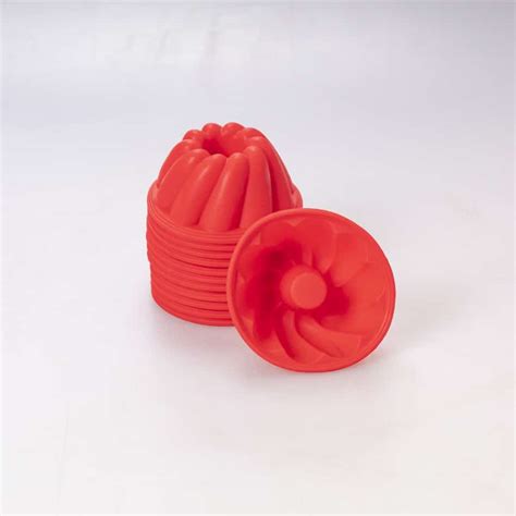 Molde Silicón Mini Bundt 12 Pz Arerofast