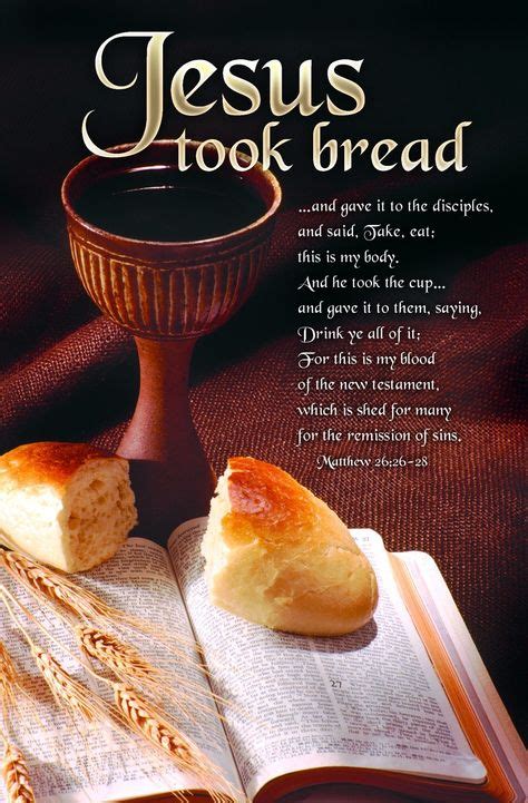 Matthew 2626 28 With Images Communion Scripture Communion Prayer