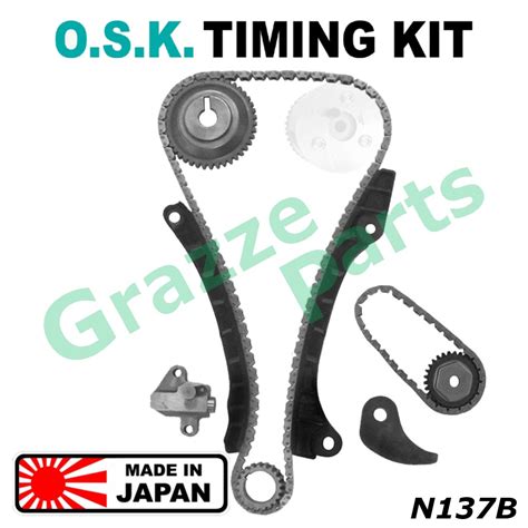 100 Made In Japan O S K Timing Chain Kit Set For Latio C11 Grand