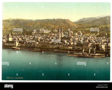 Boppard, the Rhine, Germany Stock Photo - Alamy