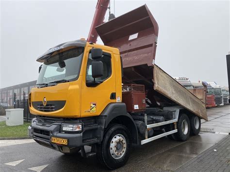 Renault Kerax 410 DXI 6X4 MANUAL FULL STEEL HUB REDU Kipper Kaufen