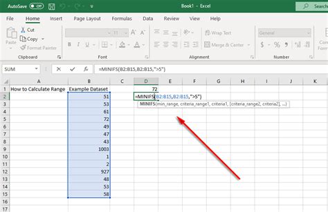 Cómo Encontrar Y Calcular El Rango En Excel