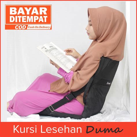 Jual Kursi Lantai Lesehan Senderan Portable Lipat Bisa Ditengteng Untuk