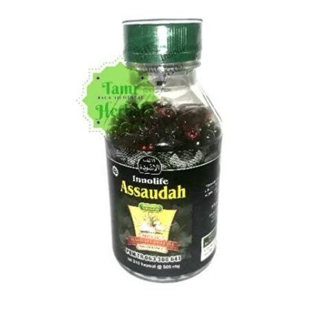 Jual INNOLIFE ASSAUDAH ISI 210 KAPSUL HABBATUSSAUDA JINTAN HITAM