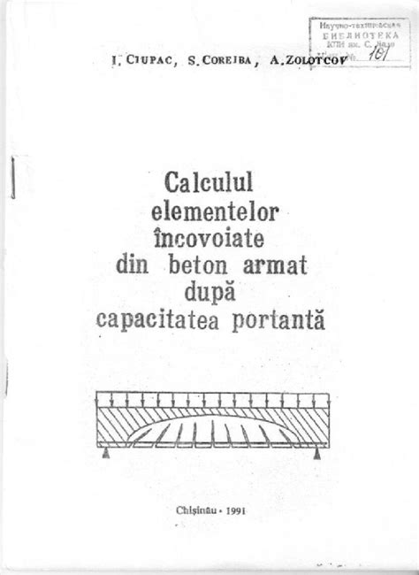 PDF IM 101 Calculul Elementelor Incovoiate Din Beton Armat Dupa