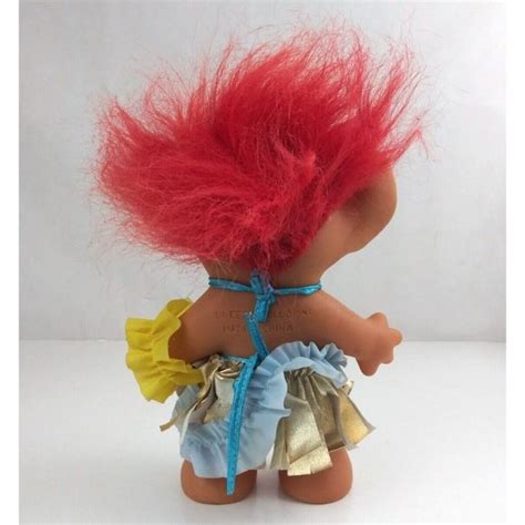 Uneeda Toys Vintage Uneeda Wishnik Bikini Beach 8 Troll Doll With