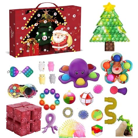 Buy Fidget Advent 2021 Advent Fidget Christmas Countdown 24 Days