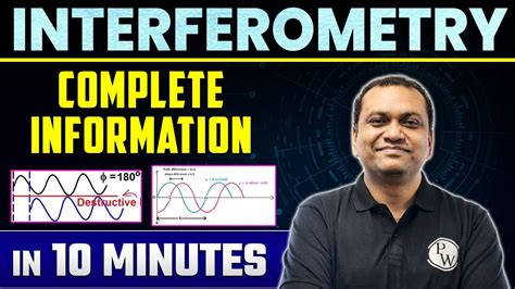 Interferometry | Complete Information in 10 minutes - YouTube