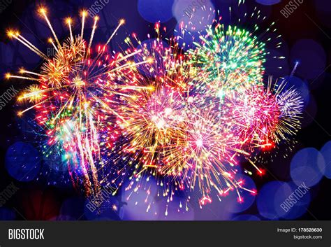 Amazing Fireworks, Image & Photo (Free Trial) | Bigstock