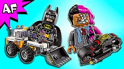 Lego Batman Movie TWO FACE Double Demolition 70915 Speed Build YouTube