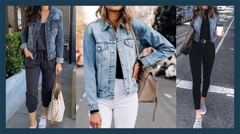 Chaqueta Jeans Combinaciones Looks Y Outfits Ideas Para Combinar Las