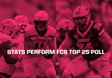 Stats Perform Fcs Top 25 Poll Week 7 Opta Analyst