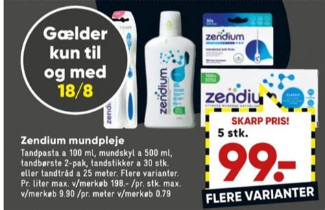 Zendium Mundskyl Bilka August Alle Tilbudsavis