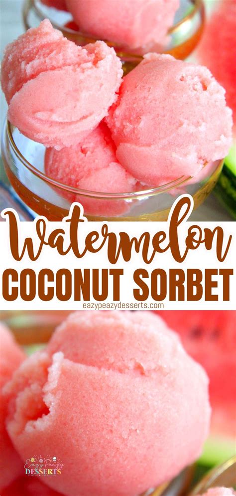 Watermelon Sorbet Recipe Artofit