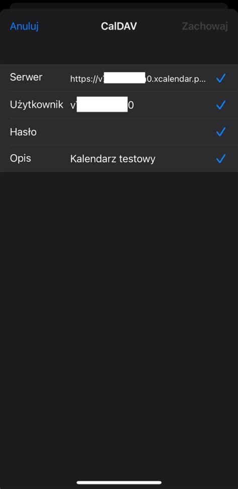 Kalendarz Konfiguracja I Synchronizacja CalDAV NowyInternet Pl