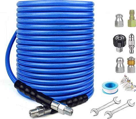 Sewer Jetter Kit For Pressure Washer 5800psi Drain Cleaner