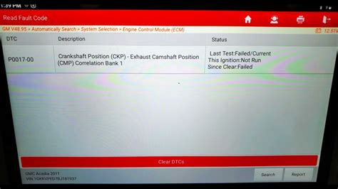 P0017 Code 2007 2014 36l Gmc Acadia Traverse Youtube