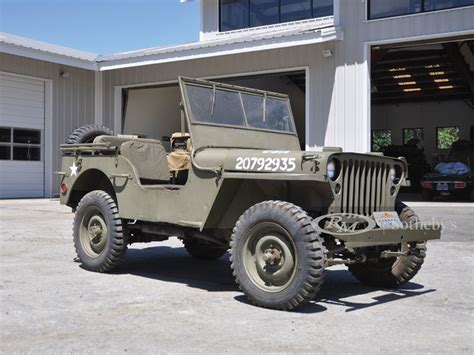 Ford Gpw “jeep” The Littlefield Collection 2014 Rm Auctions