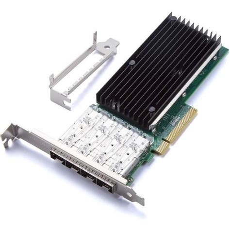 Carte Réseau 10gbe Pcie Pour Intel X520 Da1 82599en Chip Single Sfp Port 10gbit Pci Express