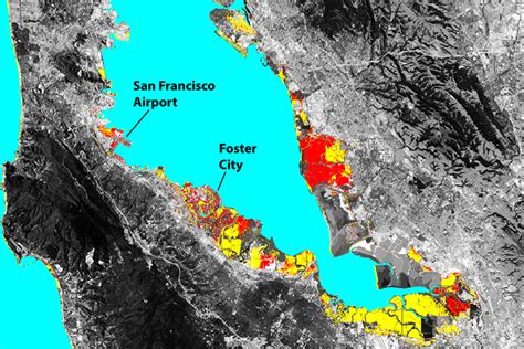 Bay Area Sea Level Rise Map Rheba Charmine