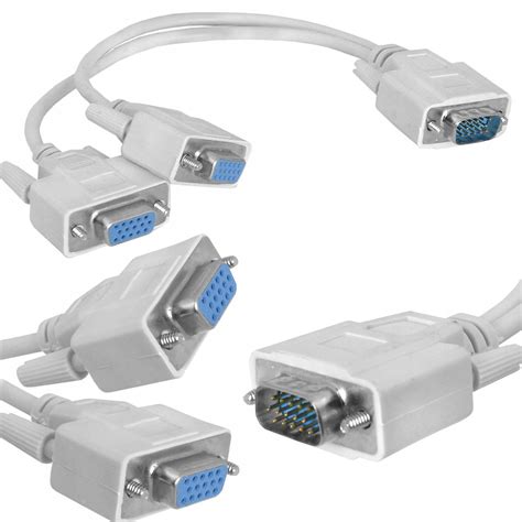 Rozdzielacz Adapter Vga Wtyk 2X Gniazdo LTC Sklep EMPIK