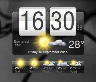 htc  clock weather conky configuration web upd ubuntu linux