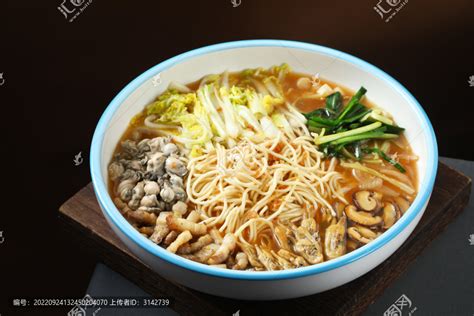 闽南卤面中国菜系食品餐饮摄影素材汇图网