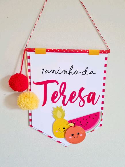 Frutinhas De Papel Compre Produtos Personalizados No Elo