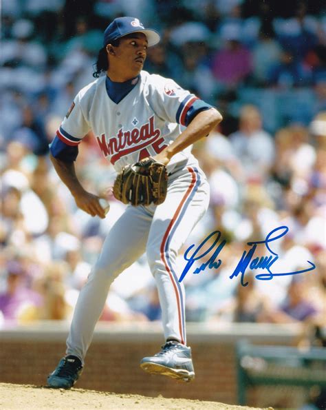 Pedro Martinez Signed Montreal Expos 8x10 Photo Pro Am Sportswear Sudbury