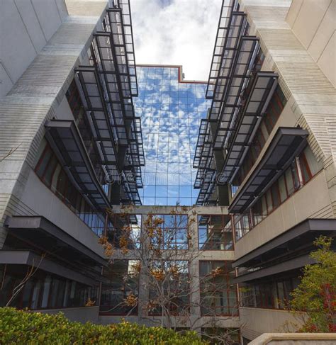 Modern Architecture Ucsd College Campus Engineering Building San Diego Calfornia Editorial Stock