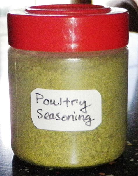 Sandras Alaska Recipes Sandras Poultry Seasoning Blend