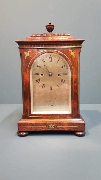 Regency Miniature Double Fusee Bracket Clock Sturmans Antiques