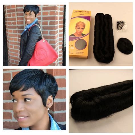 Hot 27 pieces short hair weave wholesale hair 27pieces hair weave top ...