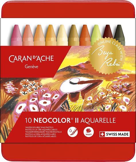 Amazon Caran D Ache D Ache Pastel Colored Pencils Neocolor Ii