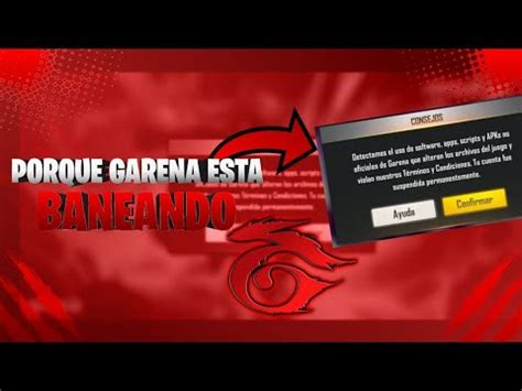 POR ESTA RAZON GARENA BANEA CUENTAS SOLUCION TU CUENTA FUE BANEADA COMO